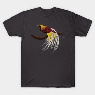 Greater bird-of-paradise + Amaranthus Caudatus T-Shirt